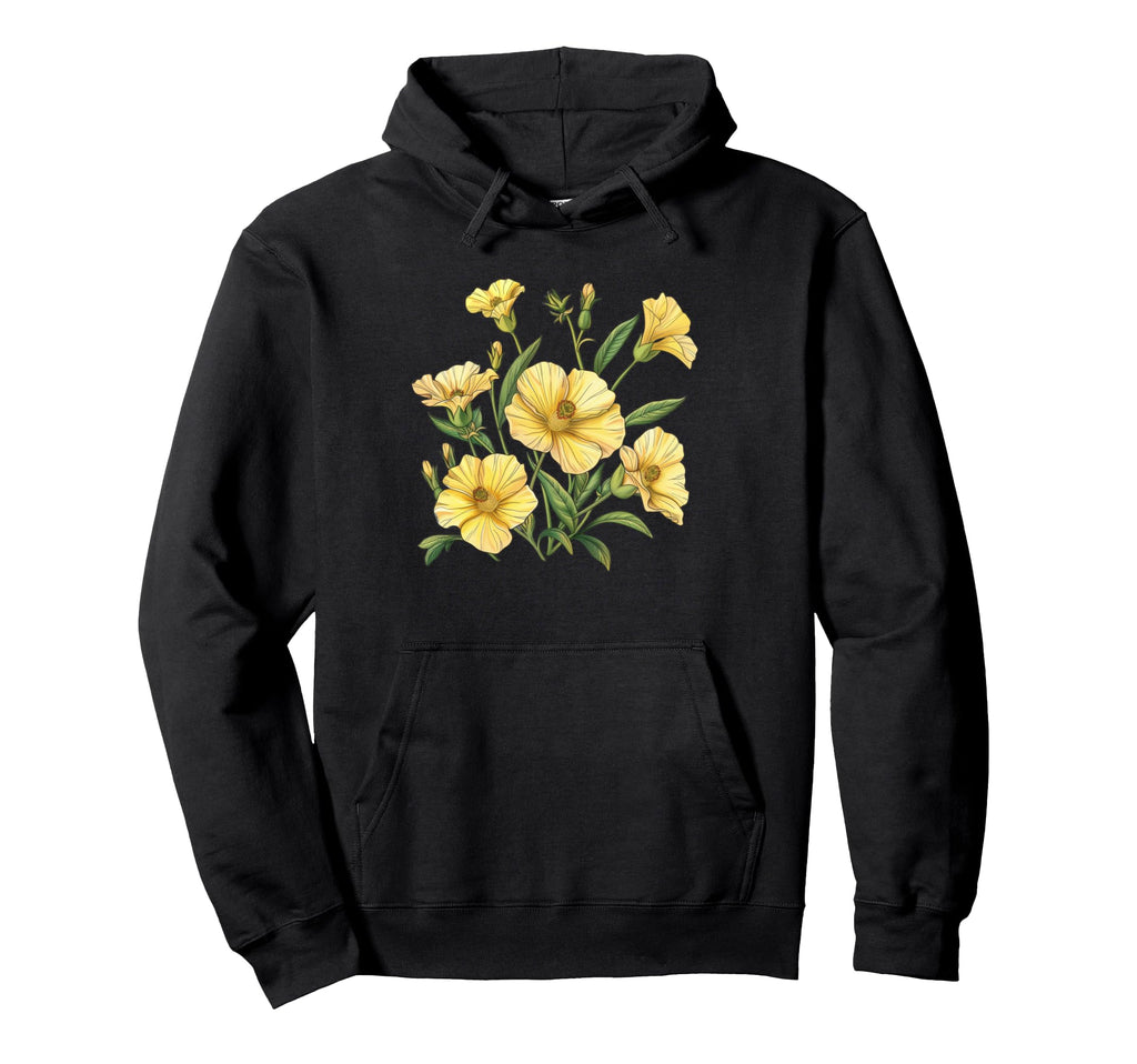Evening Primrose Hoodie - Graphic Print for Adults - T-Shirt, Sweatshirt, Hoodie