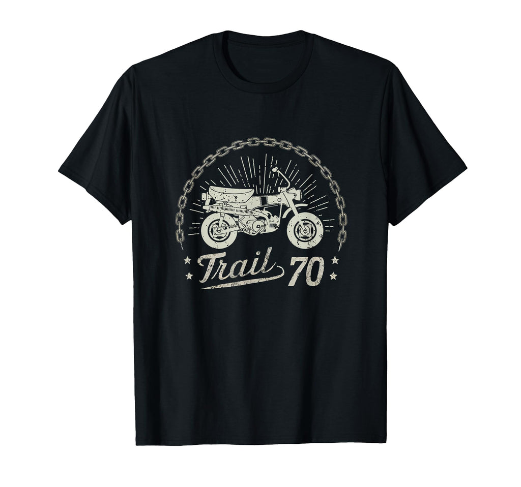 Dax Trail70 Ct70 Moped Motorbike T-Shirt - Trendy Graphic for Adults - T-Shirt, Sweatshirt, Hoodie