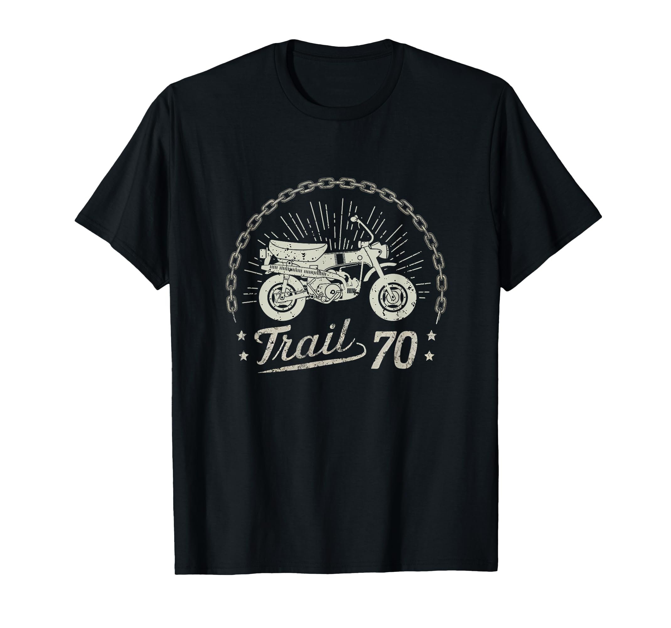 Dax Trail70 Ct70 Moped Motorbike T-Shirt - Trendy Graphic for Adults - T-Shirt, Sweatshirt, Hoodie