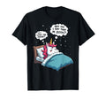 Funny Overthinker Unicorn Midnight T-Shirt - Trendy Graphic Unisex - T-Shirt, Sweatshirt, Hoodie