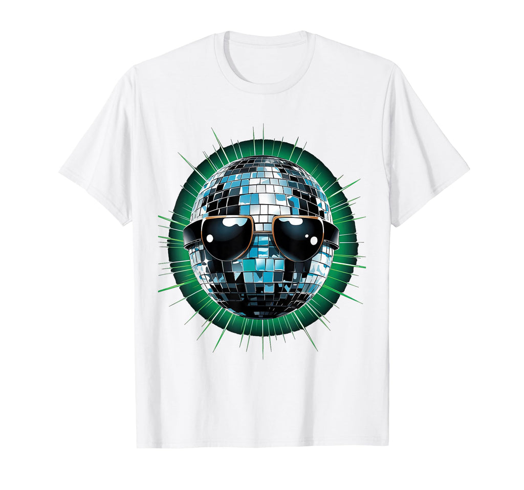 Disco Ball House Discoball Party T-Shirt - Minimalist Print for Adults - T-Shirt, Sweatshirt, Hoodie