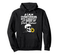 Dark Overthinker Skull Flower Funny Gothic Hoodie - Graphic Print Men Women - T-Shirt, Sweatshirt, Hoodie