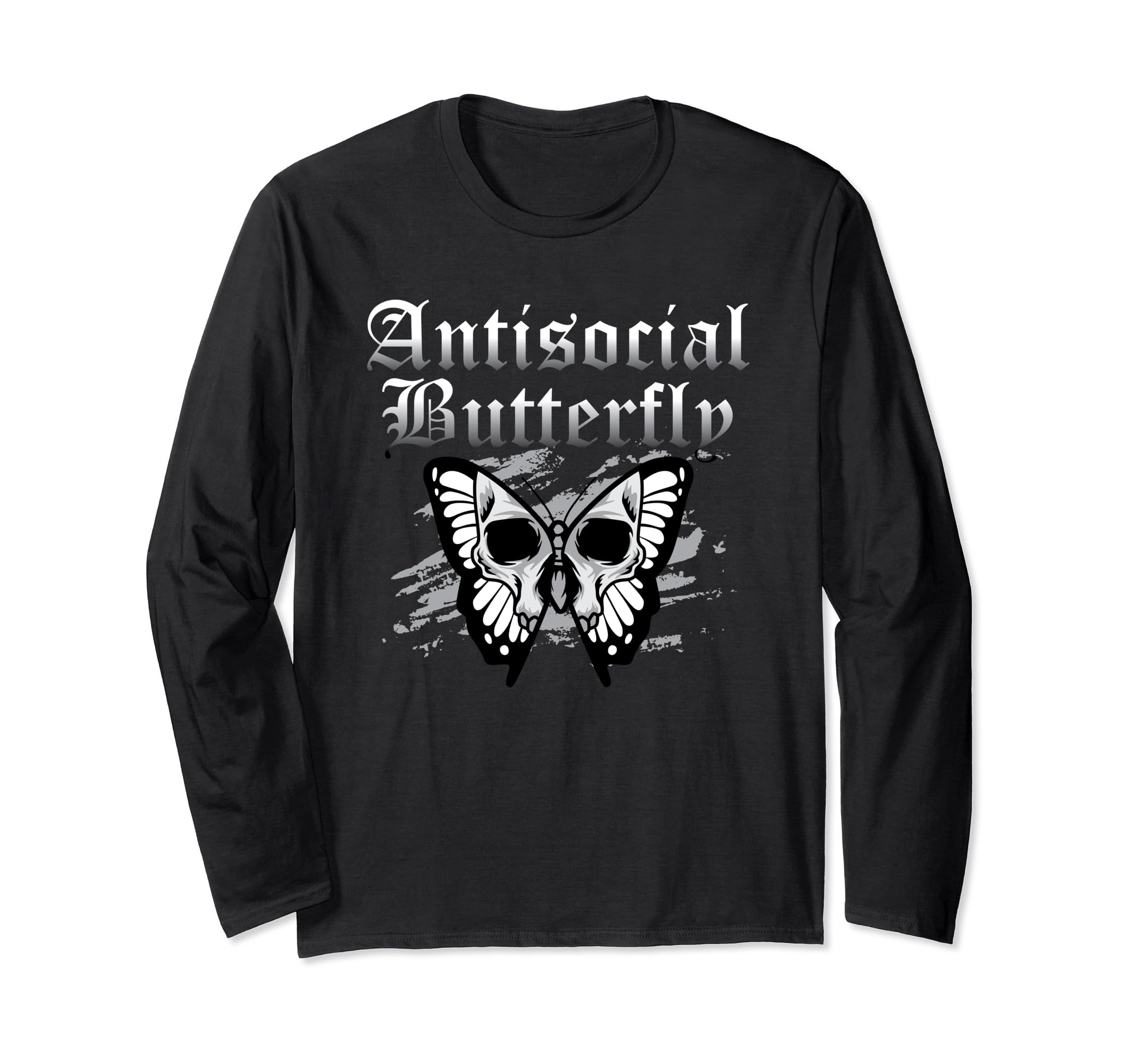 Antisocial Butterfly Introvert Anti T-Shirt - Aesthetic Graphic Men Women - T-Shirt, Sweatshirt, Hoodie