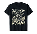 Skeleton Motorcycle Skeleton Rider T-Shirt - Trendy Graphic for Adults - T-Shirt, Sweatshirt, Hoodie