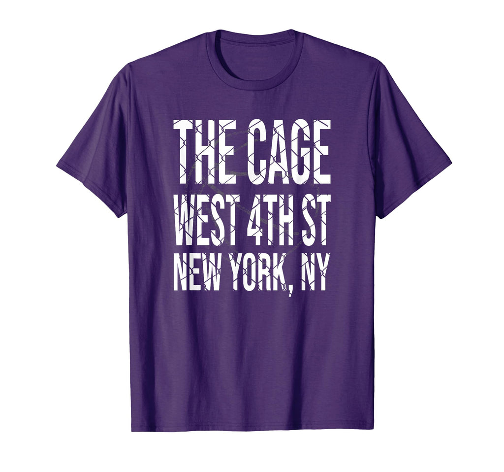 Basketball Cage West 4Th Courts New T-Shirt - Fun Novelty Design Men Women - T-Shirt, Sweatshirt, Hoodie