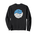 Diego Maradona 70S Vibe Groovy Sweatshirt - Unique Graphic Men Women - T-Shirt, Sweatshirt, Hoodie