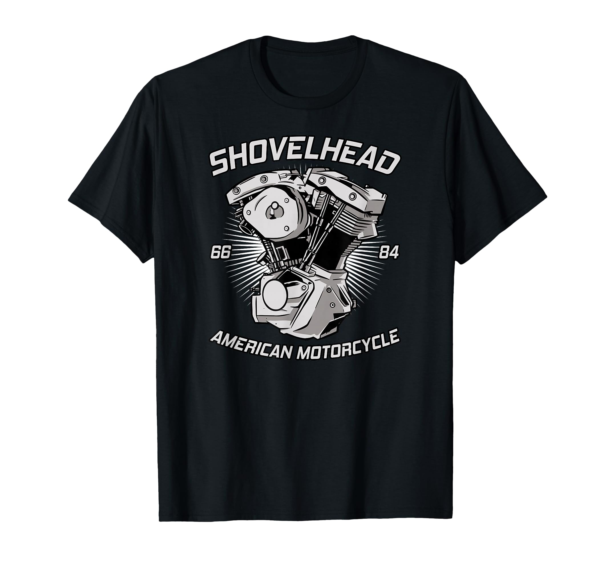 Hd Motorcycle Vtwin Shovelhead Engine T-Shirt - Aesthetic Graphic Unisex - T-Shirt, Sweatshirt, Hoodie