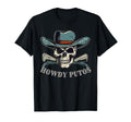 Howdy Putos Cowboy Western Skull T-Shirt - Graphic Print for Adults - T-Shirt, Sweatshirt, Hoodie