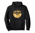 Vinyl Record Player Disco Music Hoodie - Casual Everyday Wear Unisex - T-Shirt, Sweatshirt, Hoodie