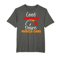 Grandpas Drive Muscle Cars Grandpa T-Shirt - Streetwear Style Unisex - T-Shirt, Sweatshirt, Hoodie