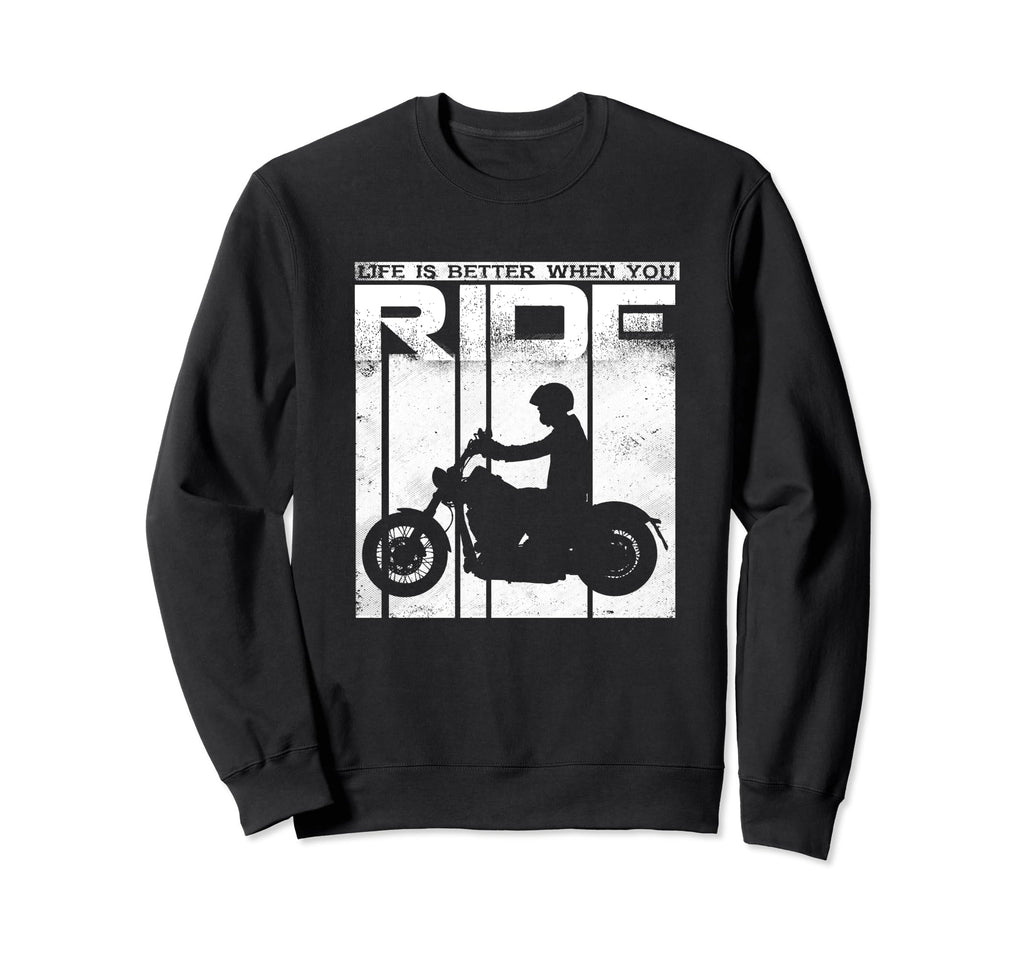 Motorcycle Motorcycle Sweatshirt - Trendy Graphic Men Women - T-Shirt, Sweatshirt, Hoodie