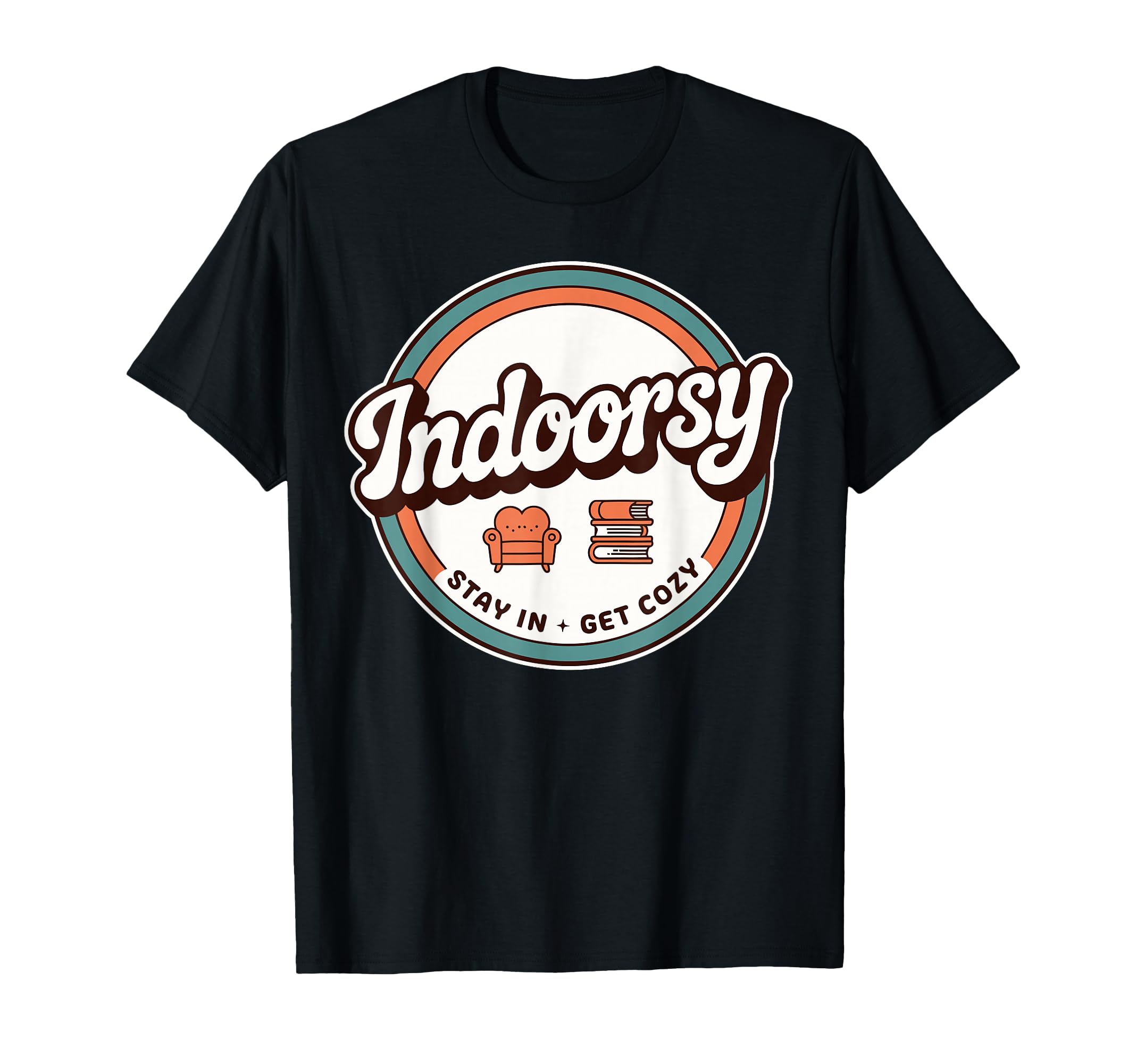 Introvert Indoorsy Antisocial T-Shirt - Fun Novelty Design for Adults - T-Shirt, Sweatshirt, Hoodie