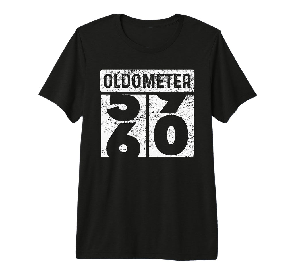 Oldometer Odometer Funny 60Th T-Shirt - Custom Art Print Men Women - T-Shirt, Sweatshirt, Hoodie