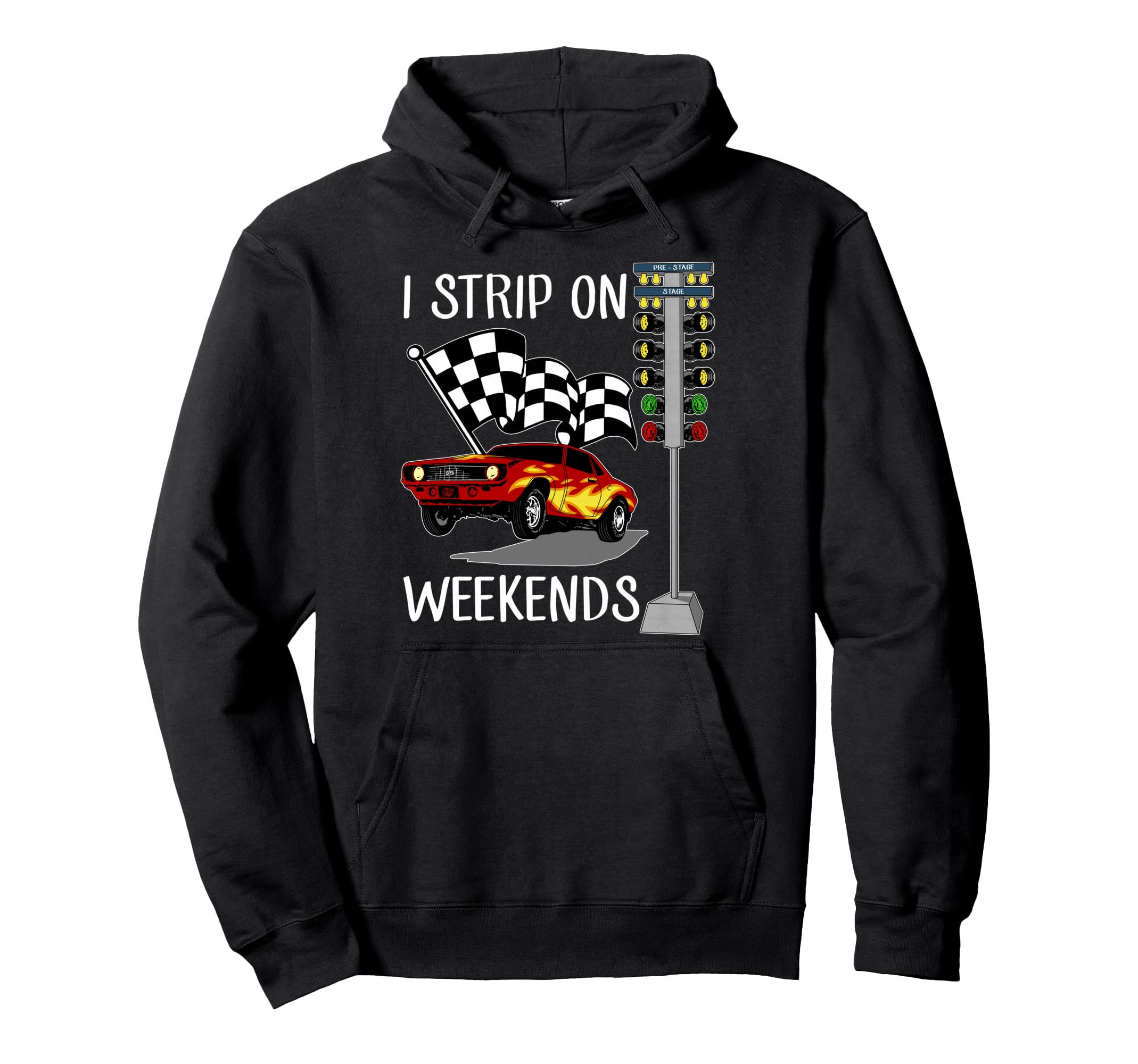 Funny Drag Racing Rally Motorsports Car Hoodie - Fun Novelty Design Unisex - T-Shirt, Sweatshirt, Hoodie