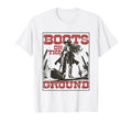 Cowgirl Boots Ground Western T-Shirt - Minimalist Print Unisex - T-Shirt, Sweatshirt, Hoodie
