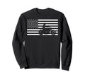 Patriotic Motorcycle American Us Sweatshirt - Custom Art Print Men Women - T-Shirt, Sweatshirt, Hoodie
