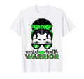 Mental Health Warrior Messy Bun T-Shirt - Casual Everyday Wear for Adults - T-Shirt, Sweatshirt, Hoodie
