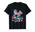 Roller Skater Skating 70S 80S 90S T-Shirt - Minimalist Print for Adults - T-Shirt, Sweatshirt, Hoodie