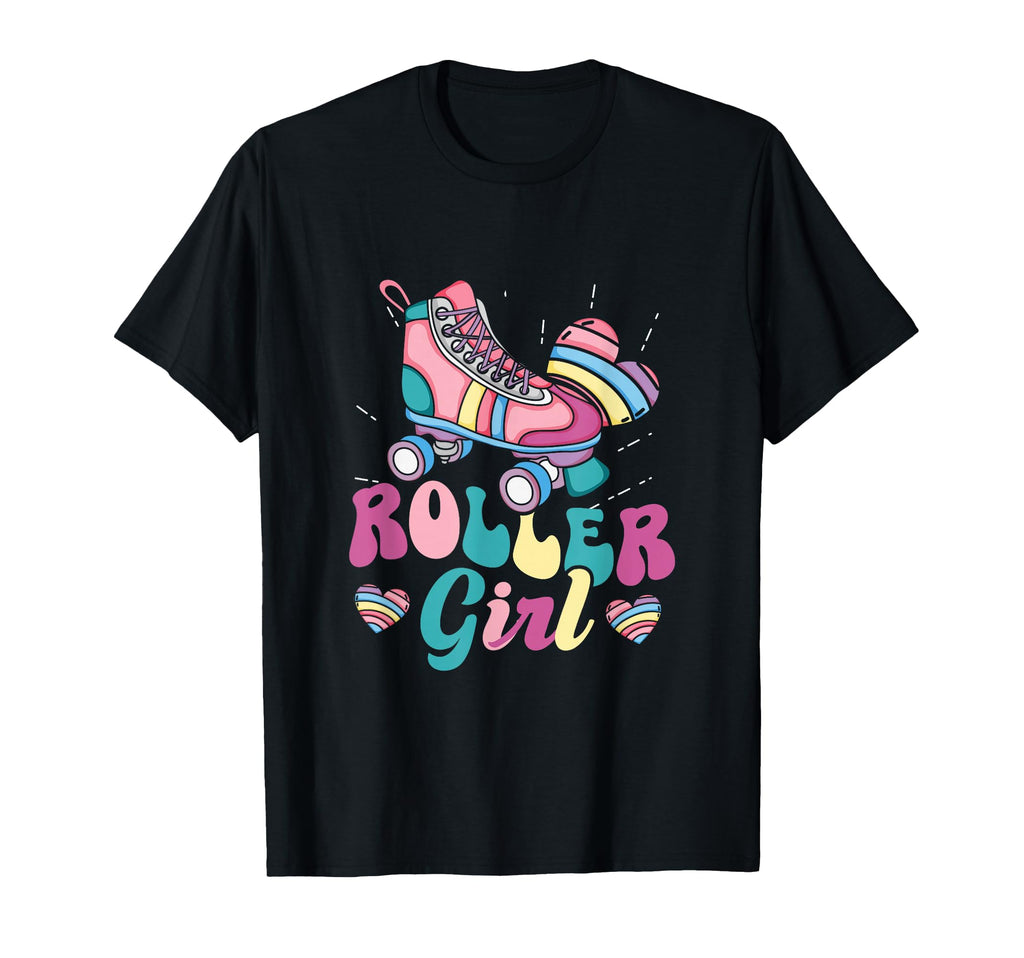 Roller Skater Skating 70S 80S 90S Skates T-Shirt - Custom Art Print Unisex - T-Shirt, Sweatshirt, Hoodie