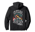 Biker Riding Dragon Motorcycle Outfit Hoodie - Graphic Print Men Women - T-Shirt, Sweatshirt, Hoodie