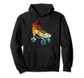Roller Skate 80S 70S Skating Music Hoodie - Trendy Graphic Unisex - T-Shirt, Sweatshirt, Hoodie