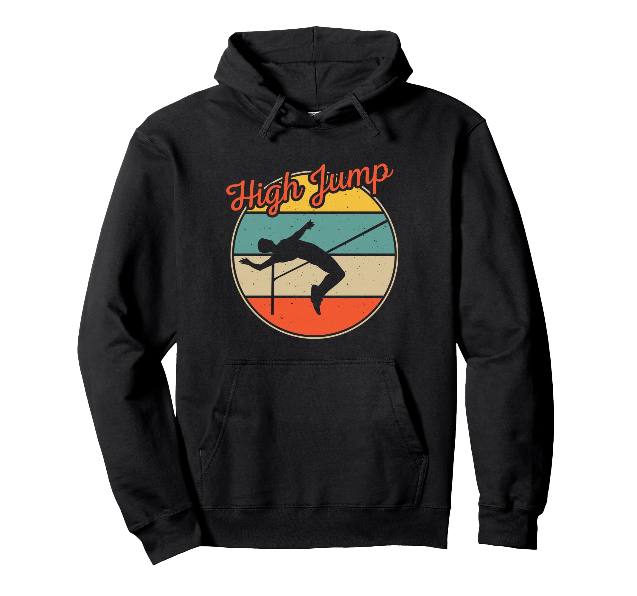 High Jump High Jumping Sunset Hoodie - Aesthetic Graphic Men Women - T-Shirt, Sweatshirt, Hoodie