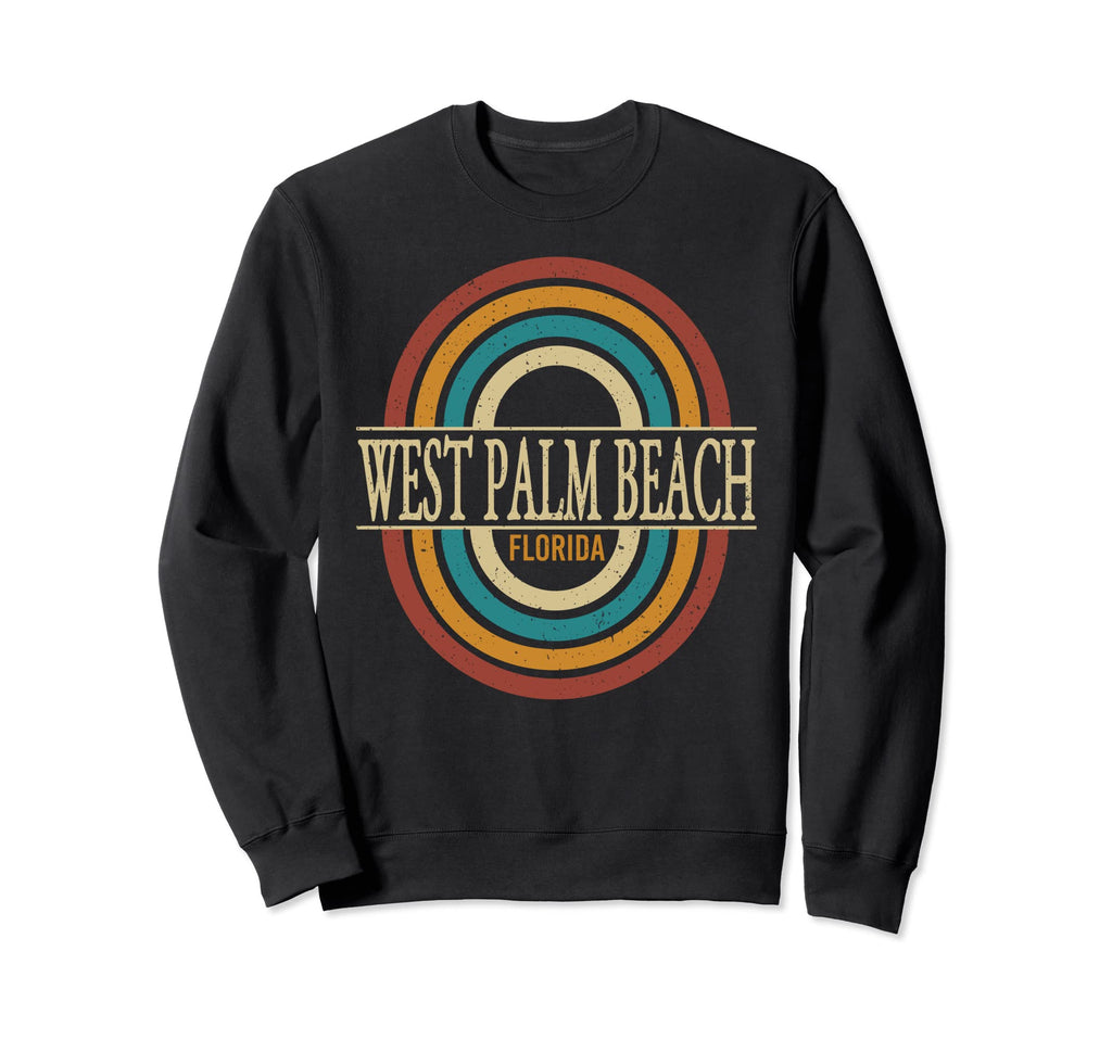 West Palm Beach Florida Souvenirs Sweatshirt - Aesthetic Graphic Unisex - T-Shirt, Sweatshirt, Hoodie