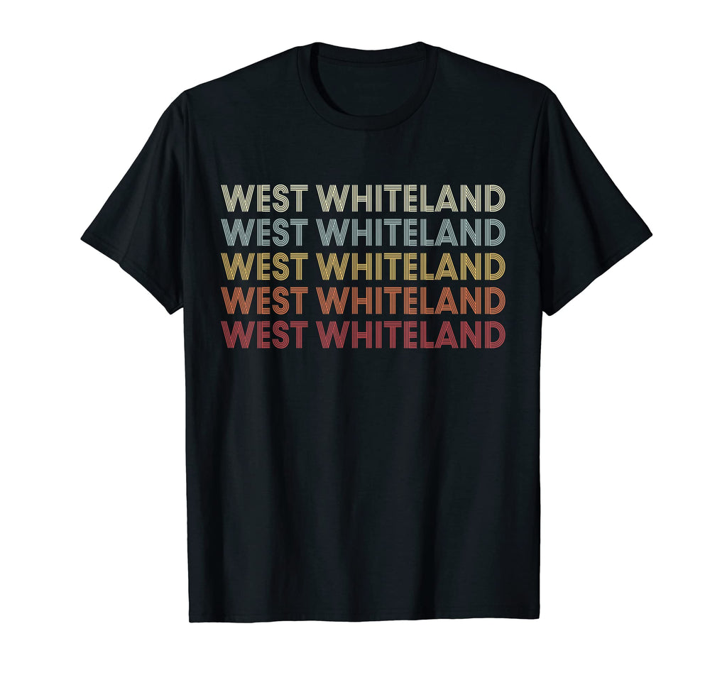 West Whiteland Pennsylvania West T-Shirt - Custom Art Print Men Women - T-Shirt, Sweatshirt, Hoodie