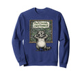 Professional Overthinker Funny Raccoon Sweatshirt - Novelty Apparel Unisex - T-Shirt, Sweatshirt, Hoodie