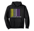 Assume Nothing Nonbinary Flag Hoodie - Novelty Apparel Men Women - T-Shirt, Sweatshirt, Hoodie