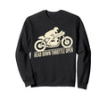Cafe Racer Motorcycle Cafe Sweatshirt - Casual Everyday Wear Men Women - T-Shirt, Sweatshirt, Hoodie