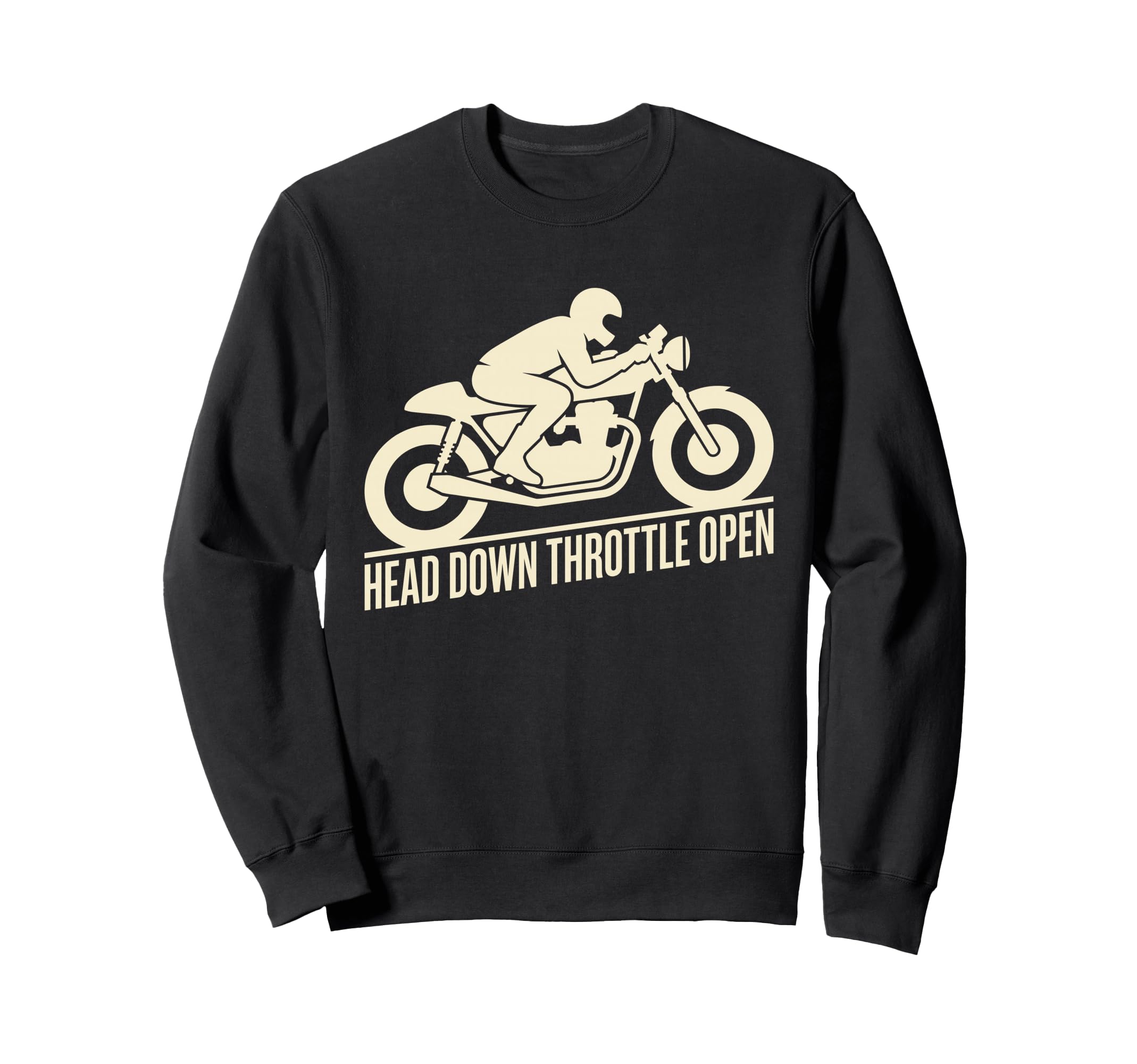 Cafe Racer Motorcycle Cafe Racer Cafe Sweatshirt - Graphic Print Men Women - T-Shirt, Sweatshirt, Hoodie