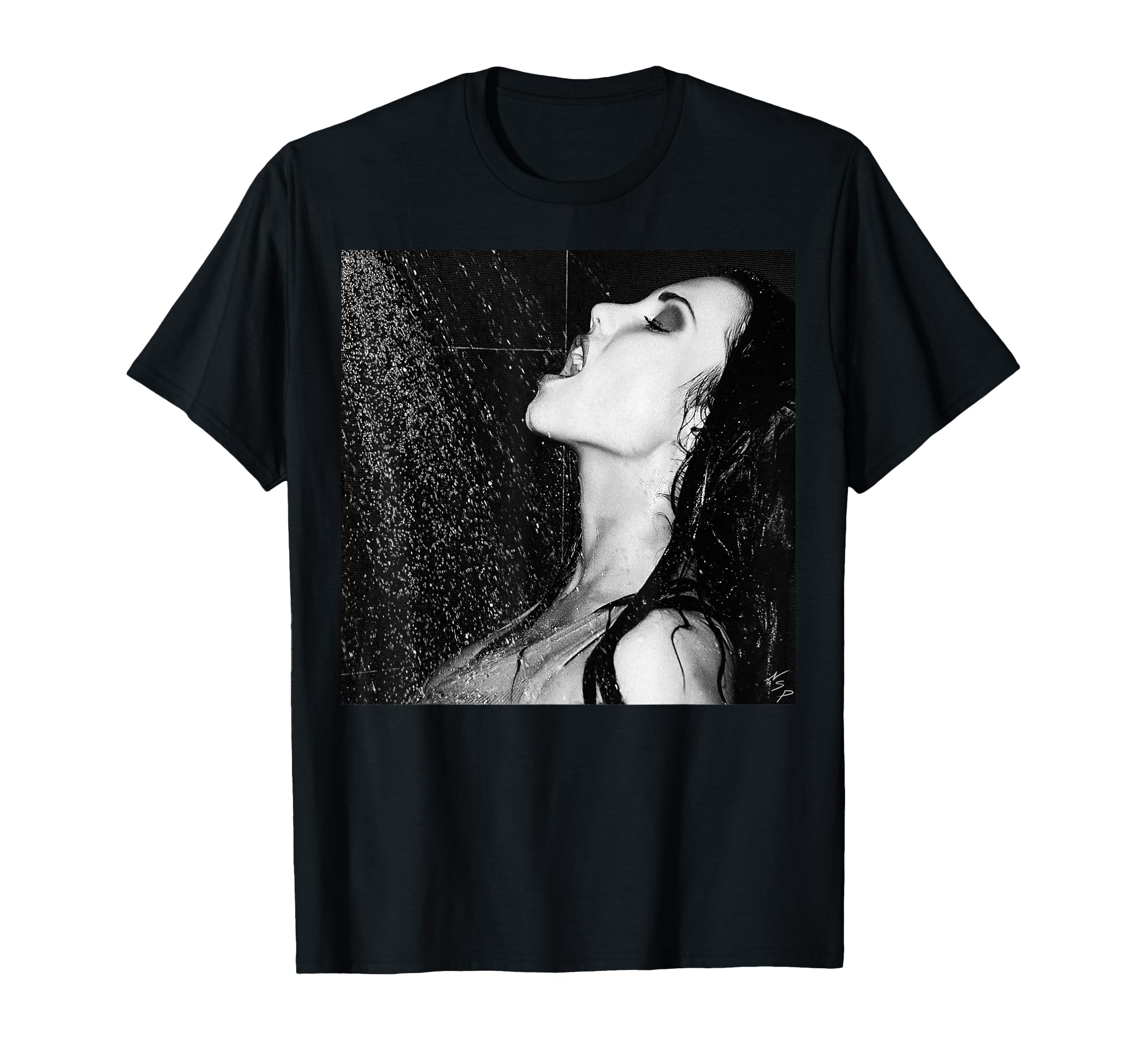 Pinup Sexy Shower T-Shirt - Novelty Apparel Unisex - T-Shirt, Sweatshirt, Hoodie