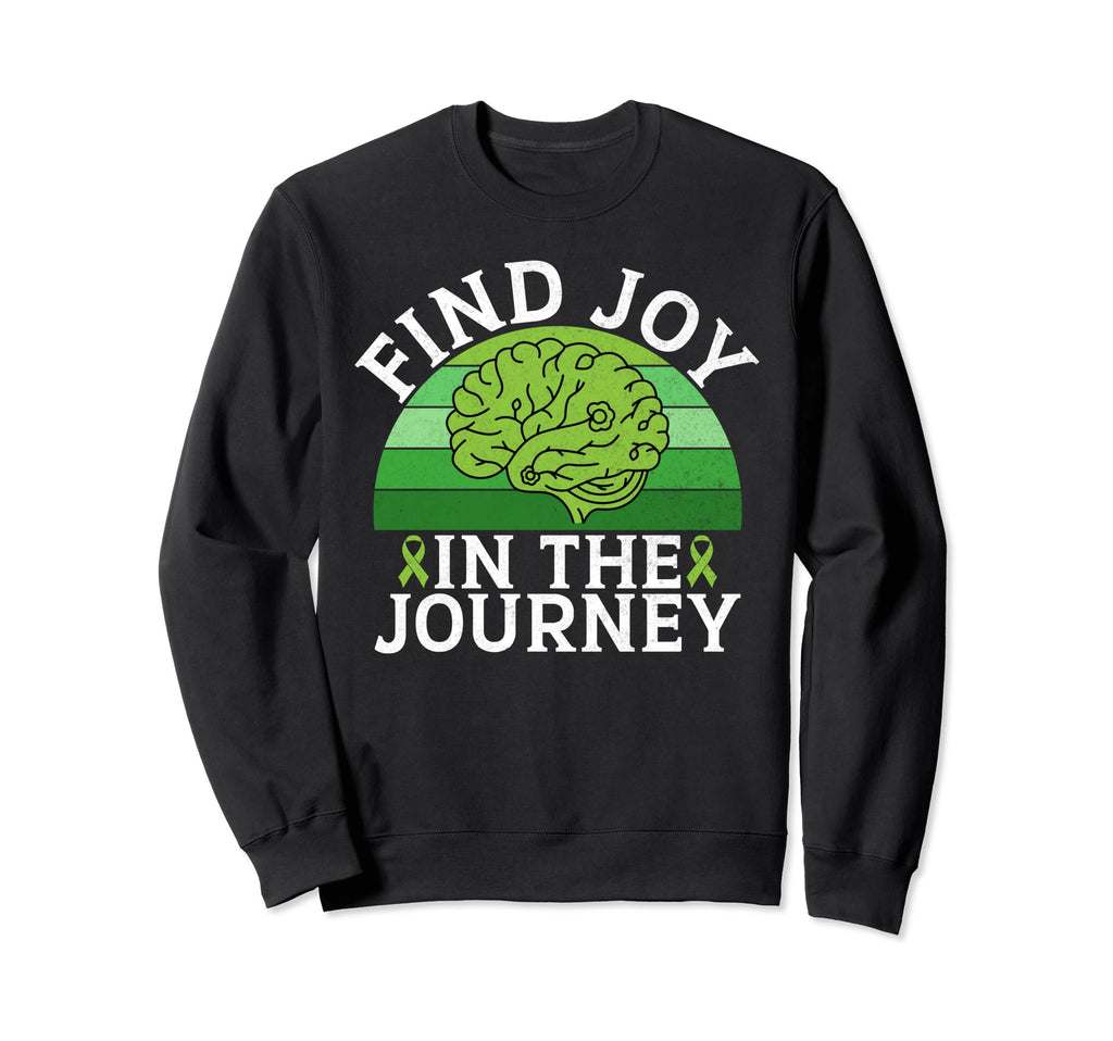Find Joy Journey Mental Health Sweatshirt - Aesthetic Graphic Unisex - T-Shirt, Sweatshirt, Hoodie