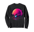 Vaporwave Solar System 80S Synthwave Sweatshirt - Streetwear Style Unisex - T-Shirt, Sweatshirt, Hoodie