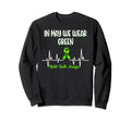May We Wear Green Mental Health Sweatshirt - Novelty Apparel for Adults - T-Shirt, Sweatshirt, Hoodie