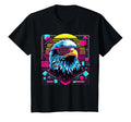Vaporwave Synthwave Eagle T-Shirt - Aesthetic Graphic for Adults - T-Shirt, Sweatshirt, Hoodie
