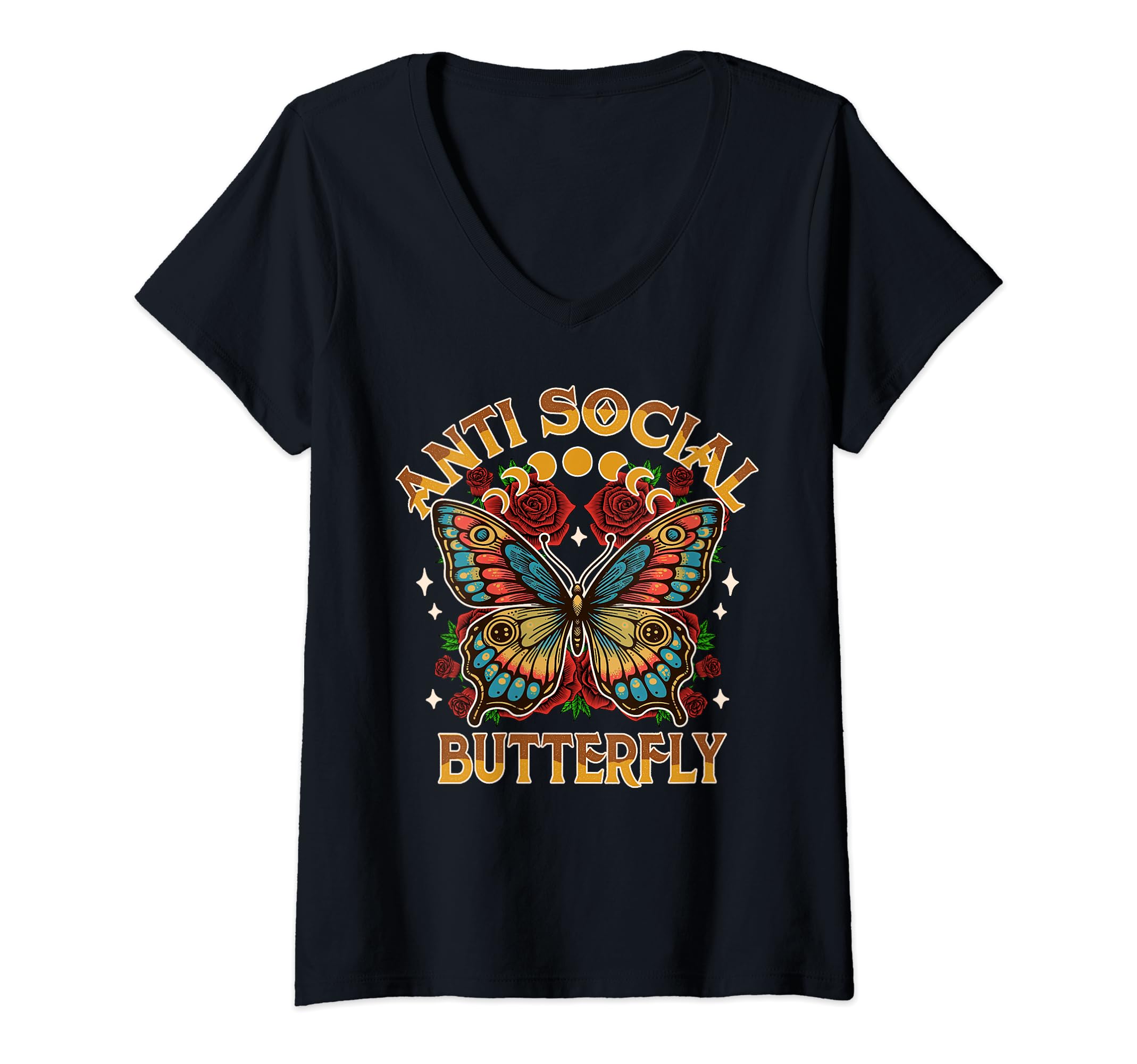 Womens Introvert Not Hugger Homebody T-Shirt - Graphic Print for Adults - T-Shirt, Sweatshirt, Hoodie