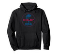 Shelby Distressed Shelby Cobra Round Logo Hoodie - Unique Graphic Unisex - T-Shirt, Sweatshirt, Hoodie