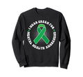 I Wear Green Mental Health Sweatshirt - Aesthetic Graphic for Adults - T-Shirt, Sweatshirt, Hoodie