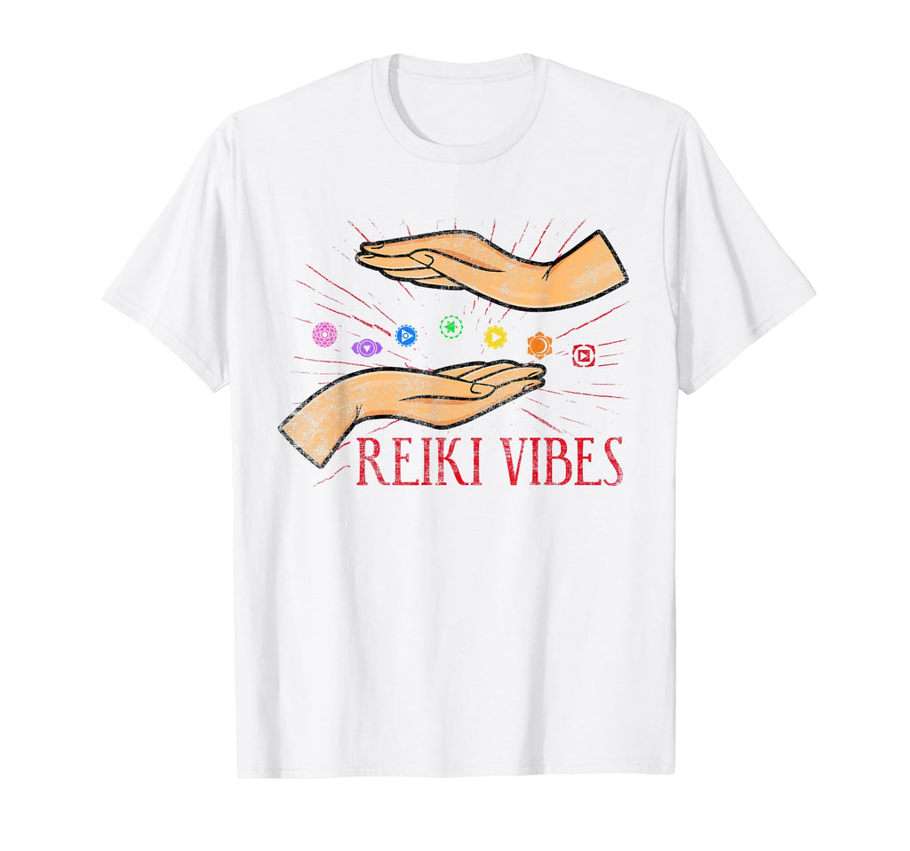 Energy Chakra Holistic Healing Hands T-Shirt - Fun Novelty Design Unisex - T-Shirt, Sweatshirt, Hoodie