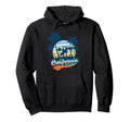 California Paradise Surf Beach Sunset Hoodie - Aesthetic Graphic Unisex - T-Shirt, Sweatshirt, Hoodie