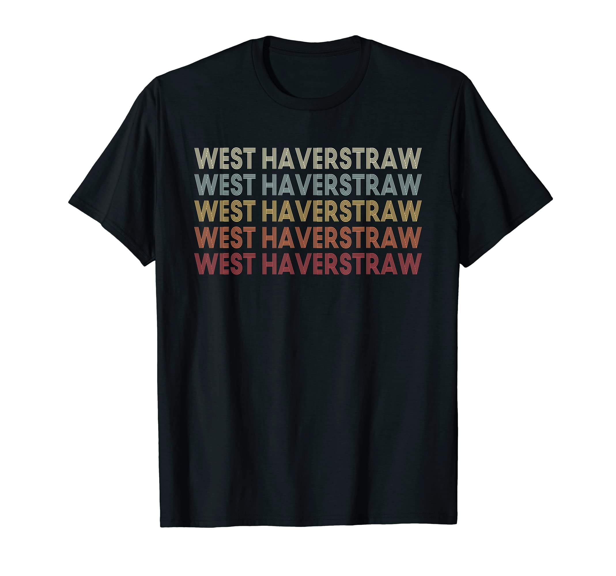 West Haverstraw New York West T-Shirt - Aesthetic Graphic Men Women - T-Shirt, Sweatshirt, Hoodie
