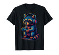 Raccoon Gamer Gaming Animal Lover T-Shirt - Fun Novelty Design Unisex - T-Shirt, Sweatshirt, Hoodie