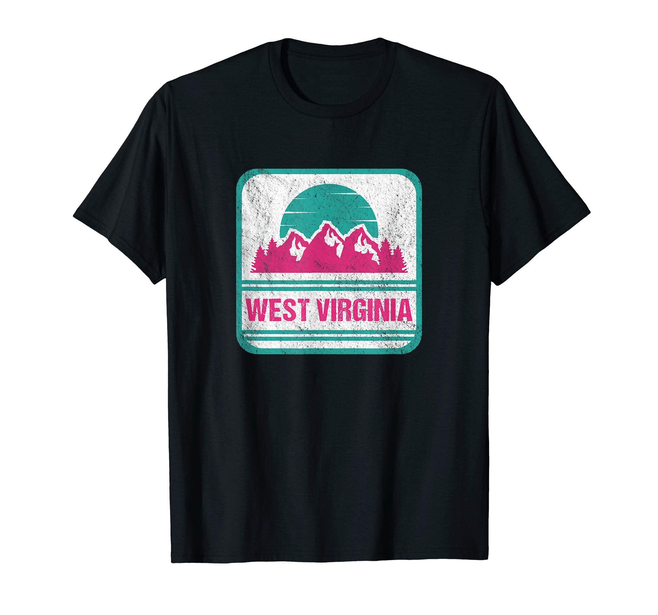 West Virginia Mountain Sunset T-Shirt - Casual Everyday Wear for Adults - T-Shirt, Sweatshirt, Hoodie