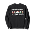 Okay To Feel All Feels Snowman Sweatshirt - Unique Graphic Men Women - T-Shirt, Sweatshirt, Hoodie