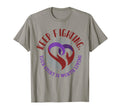 Keep Fighting Suicide Prevention T-Shirt - Fun Novelty Design for Adults - T-Shirt, Sweatshirt, Hoodie