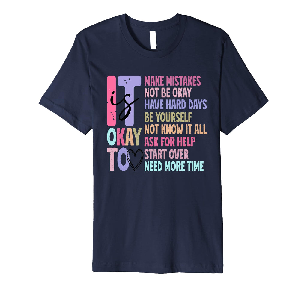 Ts Okay Mental Health Hard Days Start T-Shirt - Trendy Graphic for Adults - T-Shirt, Sweatshirt, Hoodie