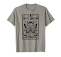 Anti Social Butterfly Tarot Card T-Shirt - Minimalist Print Unisex - T-Shirt, Sweatshirt, Hoodie