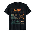 Audhd Definition Ingredients T-Shirt - Aesthetic Graphic for Adults - T-Shirt, Sweatshirt, Hoodie